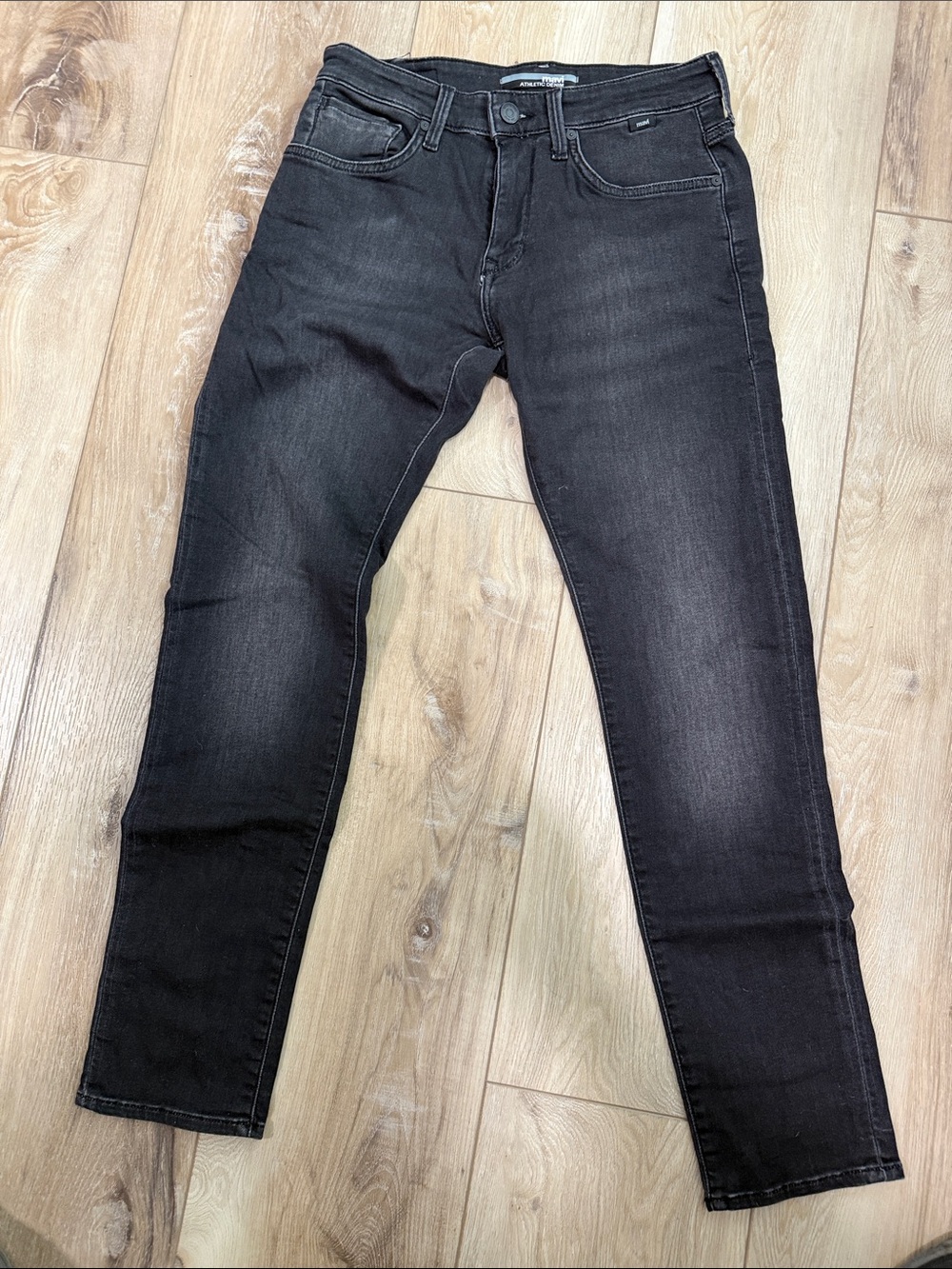 Mavi Men's Slim Jeans in Washed Black; Jake slim fit